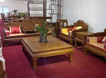Mahogany sofa