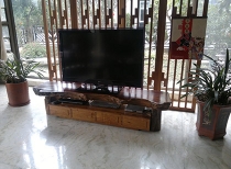 Mahogany TV cabinet